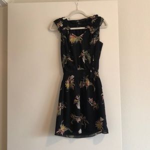 White House Black Market black floral dress